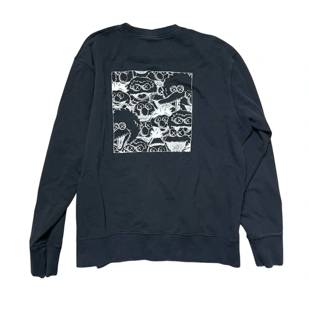 KAWS crewneck black